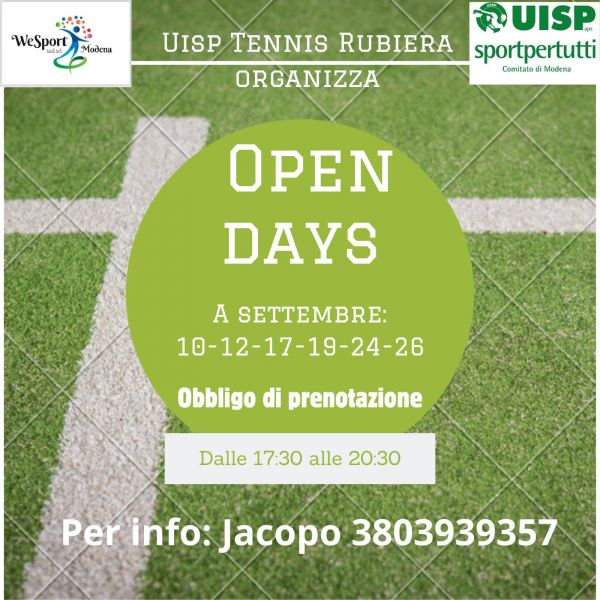 open day rubiera